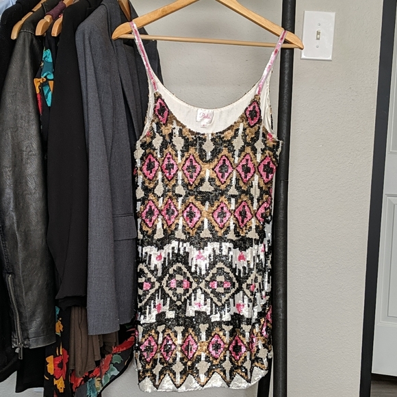 Art deco sequin dress - Picture 1 of 3